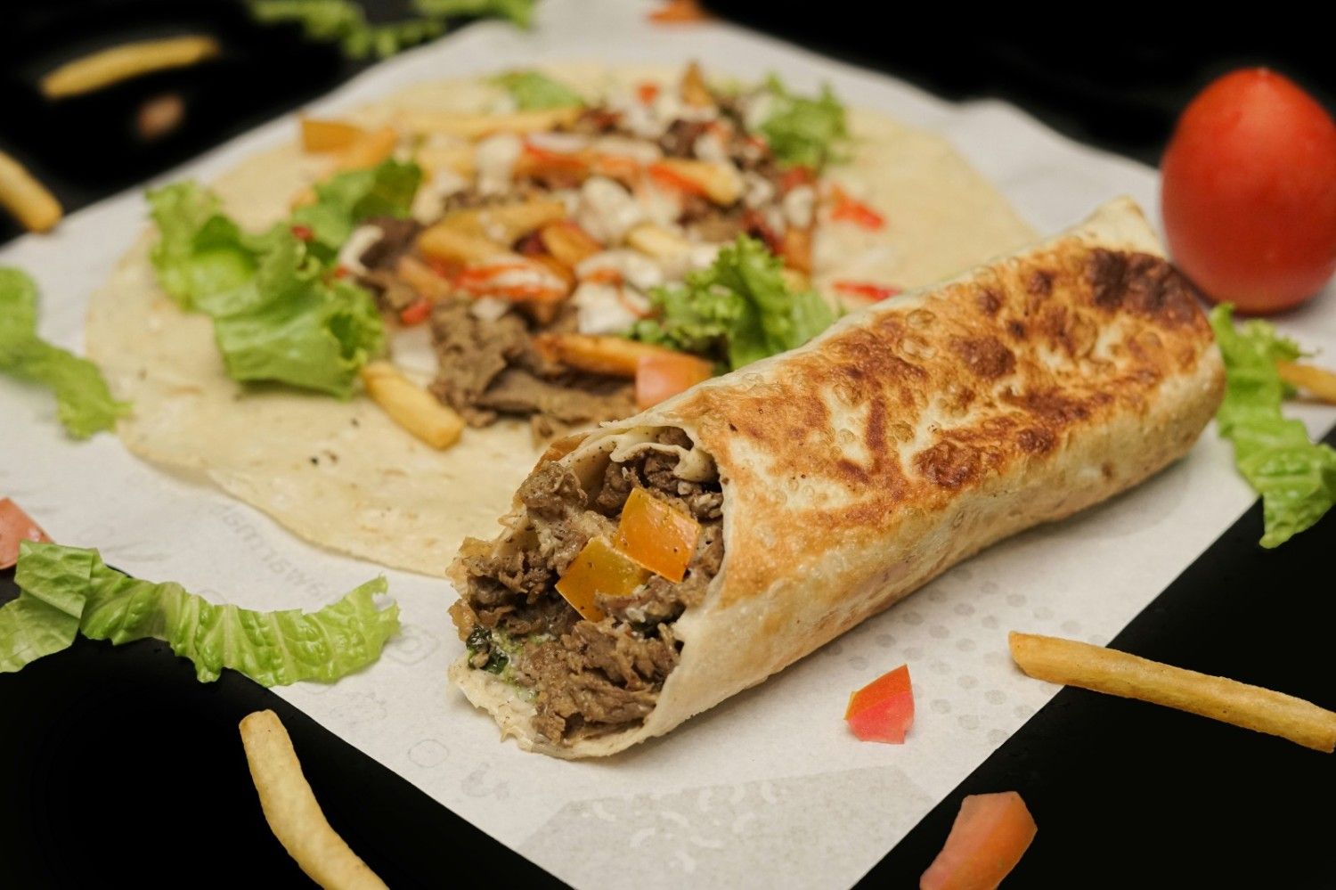 Lamb Shawarma with Naan